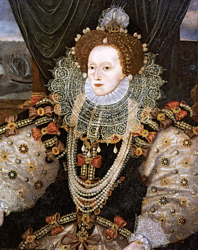Queen Elizabeth I portrait with jewels