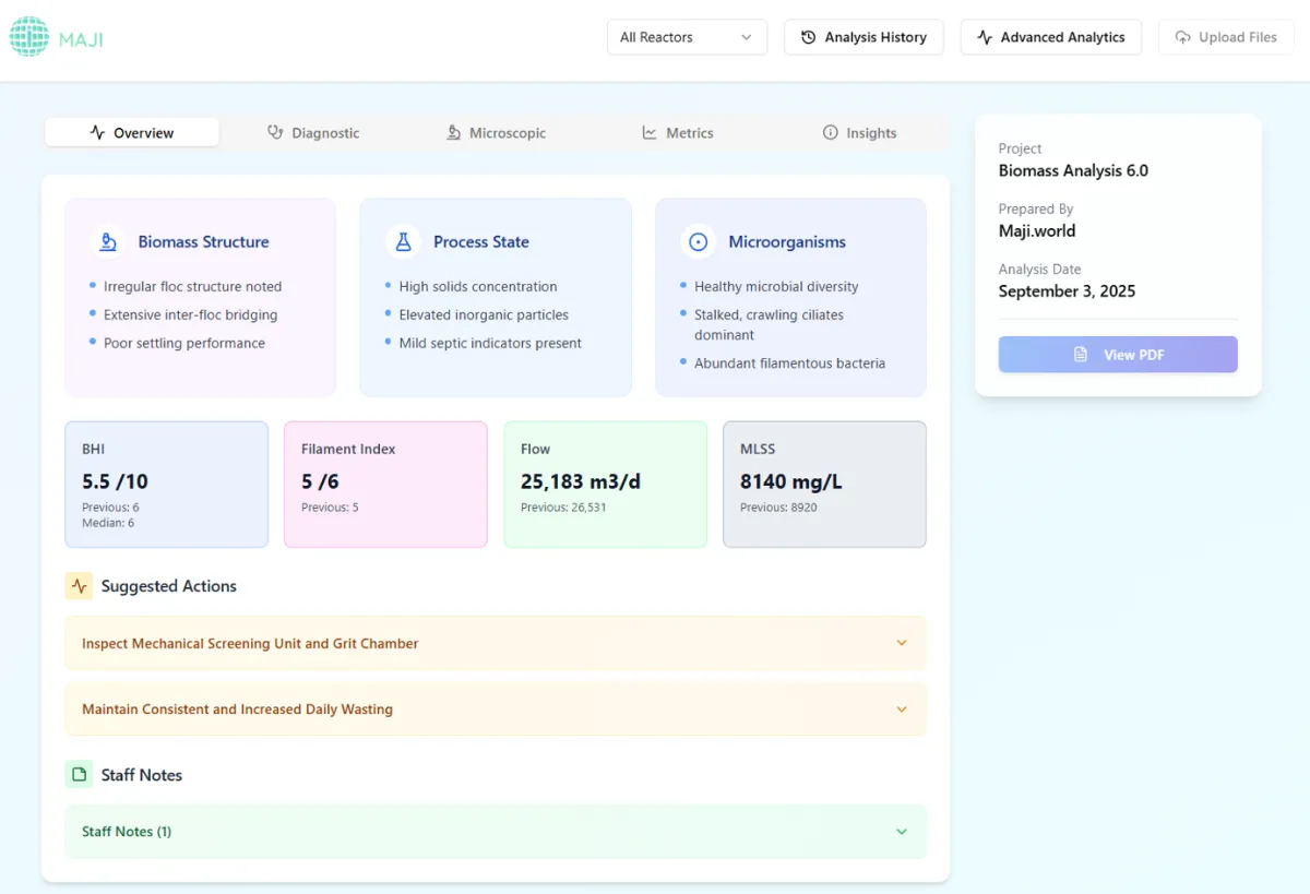 MAJI Platform Dashboard
