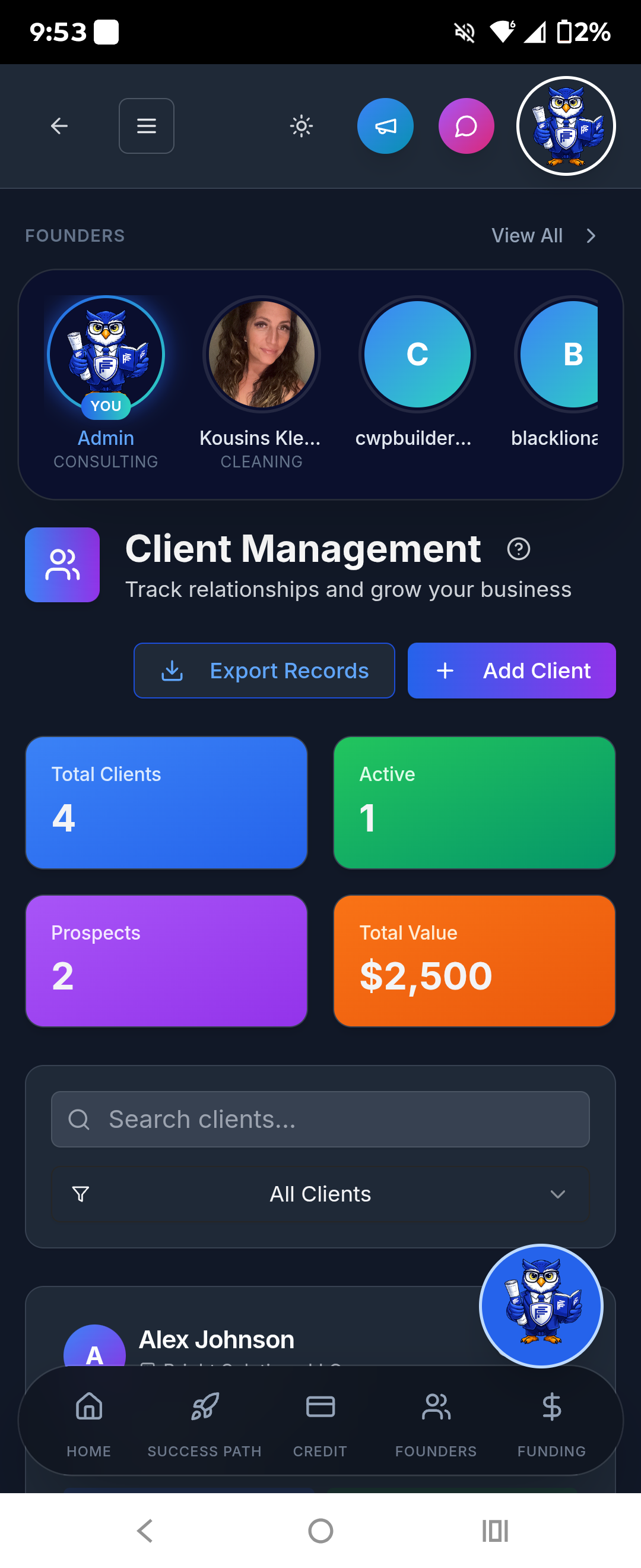 Client Management