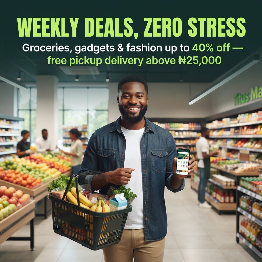 Titus Mart store promo