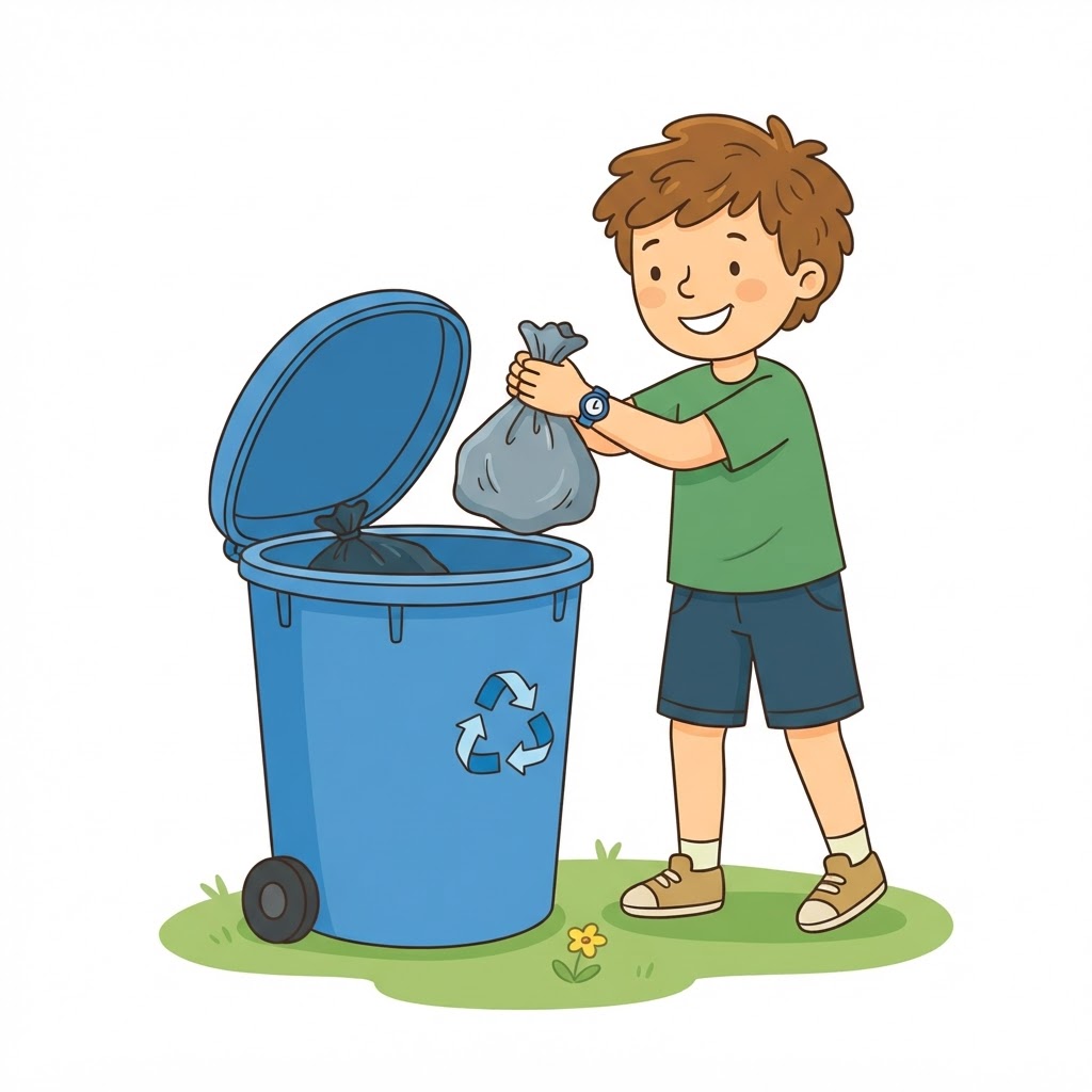 Jim and the Bin