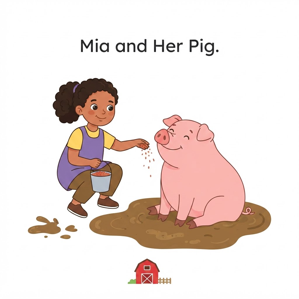 Mia and the Pig