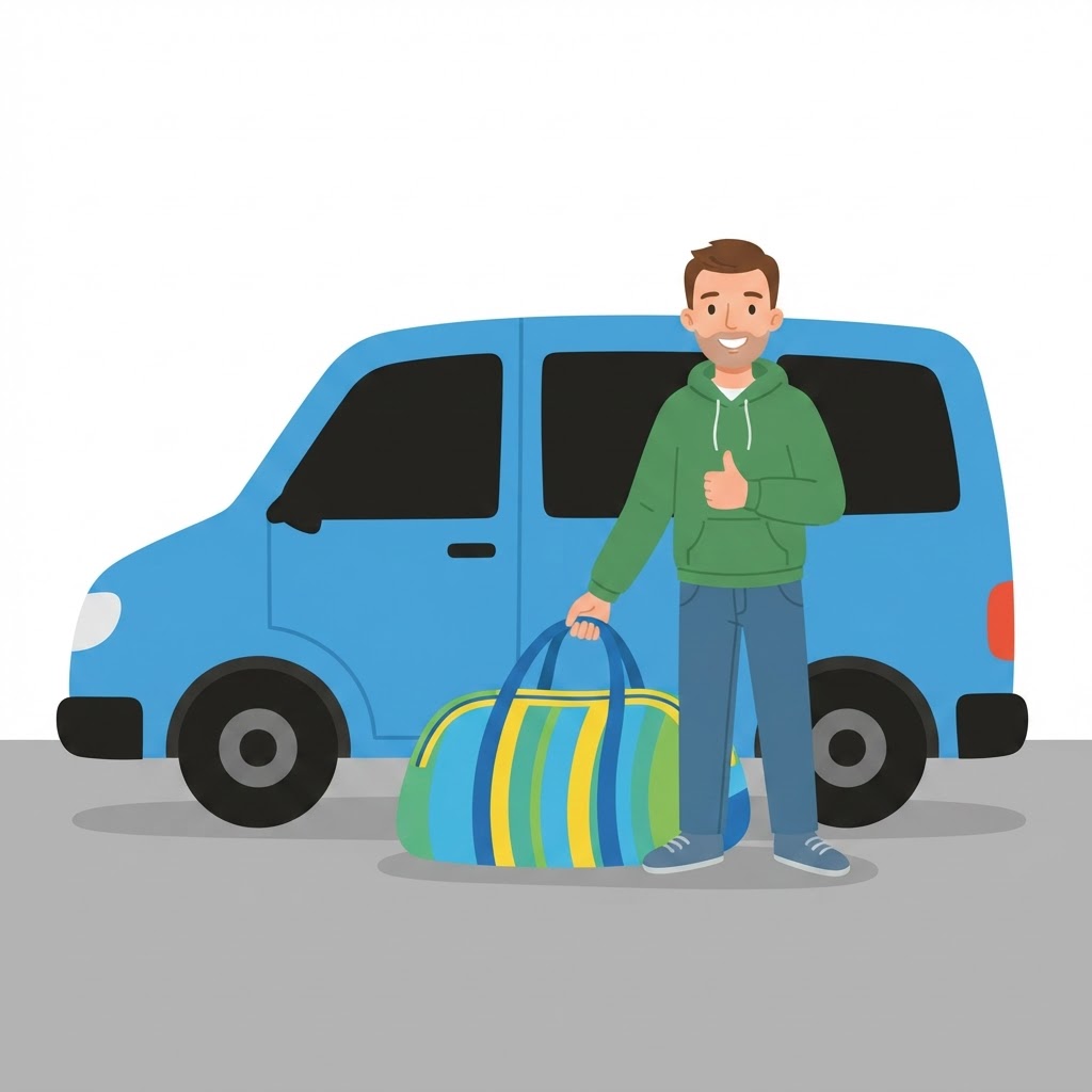 Tim and the Van