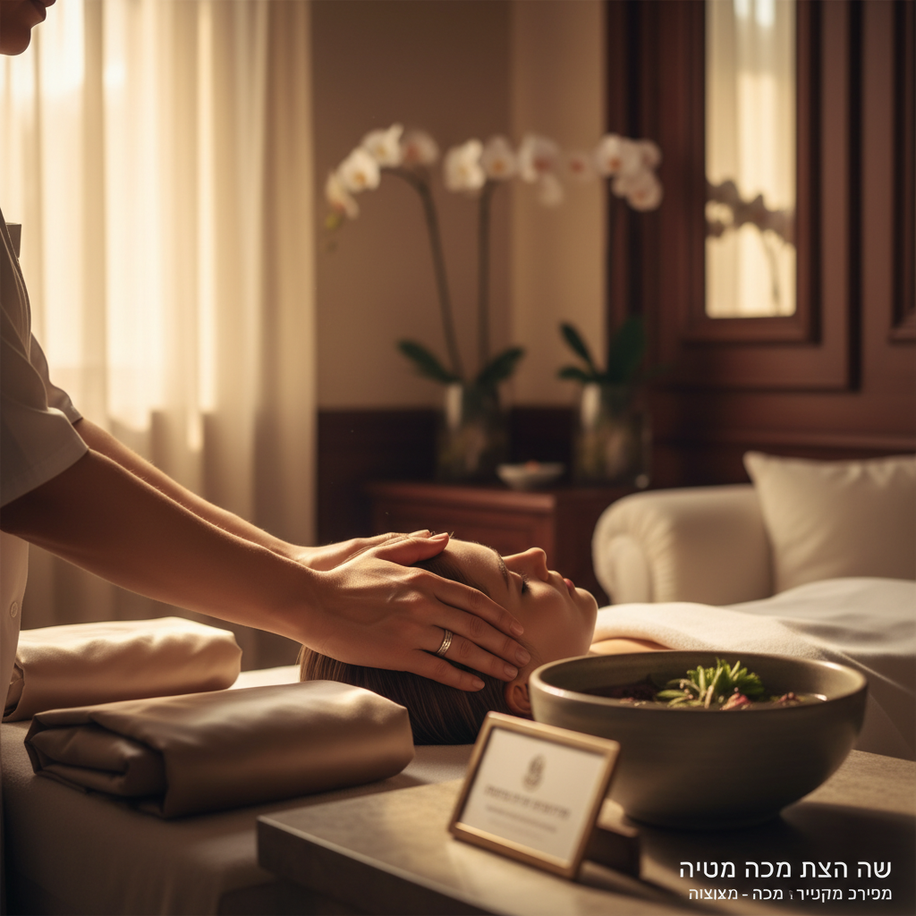 ספא ראש יפני - טיפול מרגיע