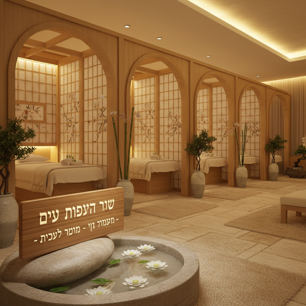 ספא ראש יפני בפתח תקווה - חוויה מרגיעה ומיוחדת