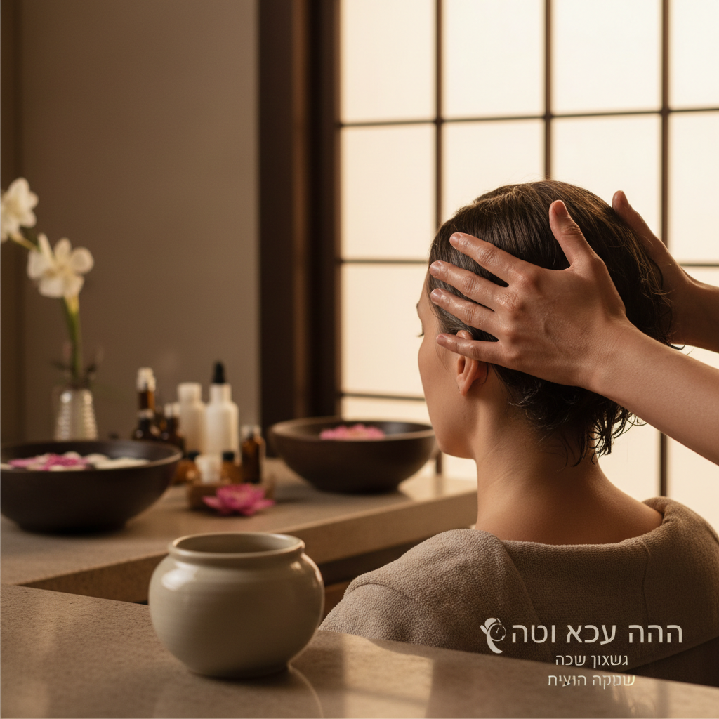 ספא ראש יפני - רגיעה עמוקה