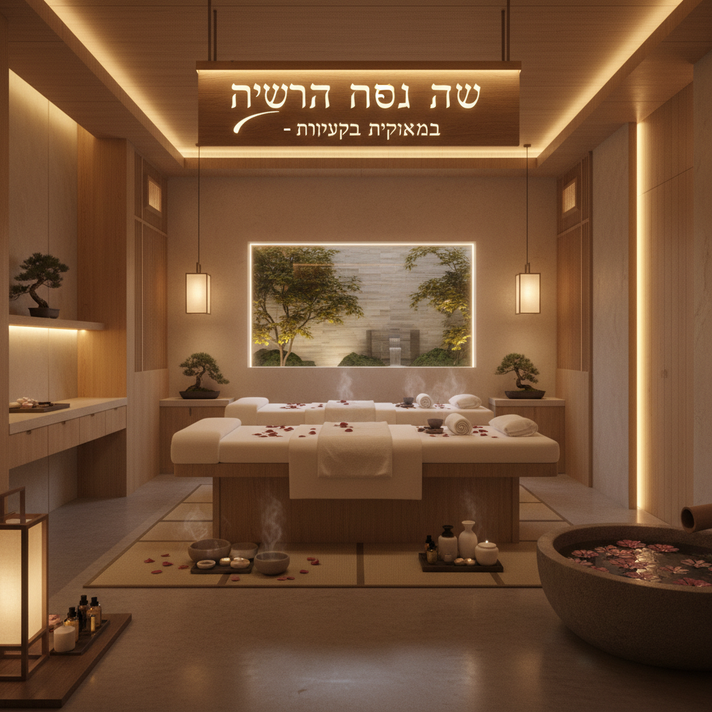 ספא ראש יפני בפתח תקווה - חוויה מרגיעה שהיא חובה!