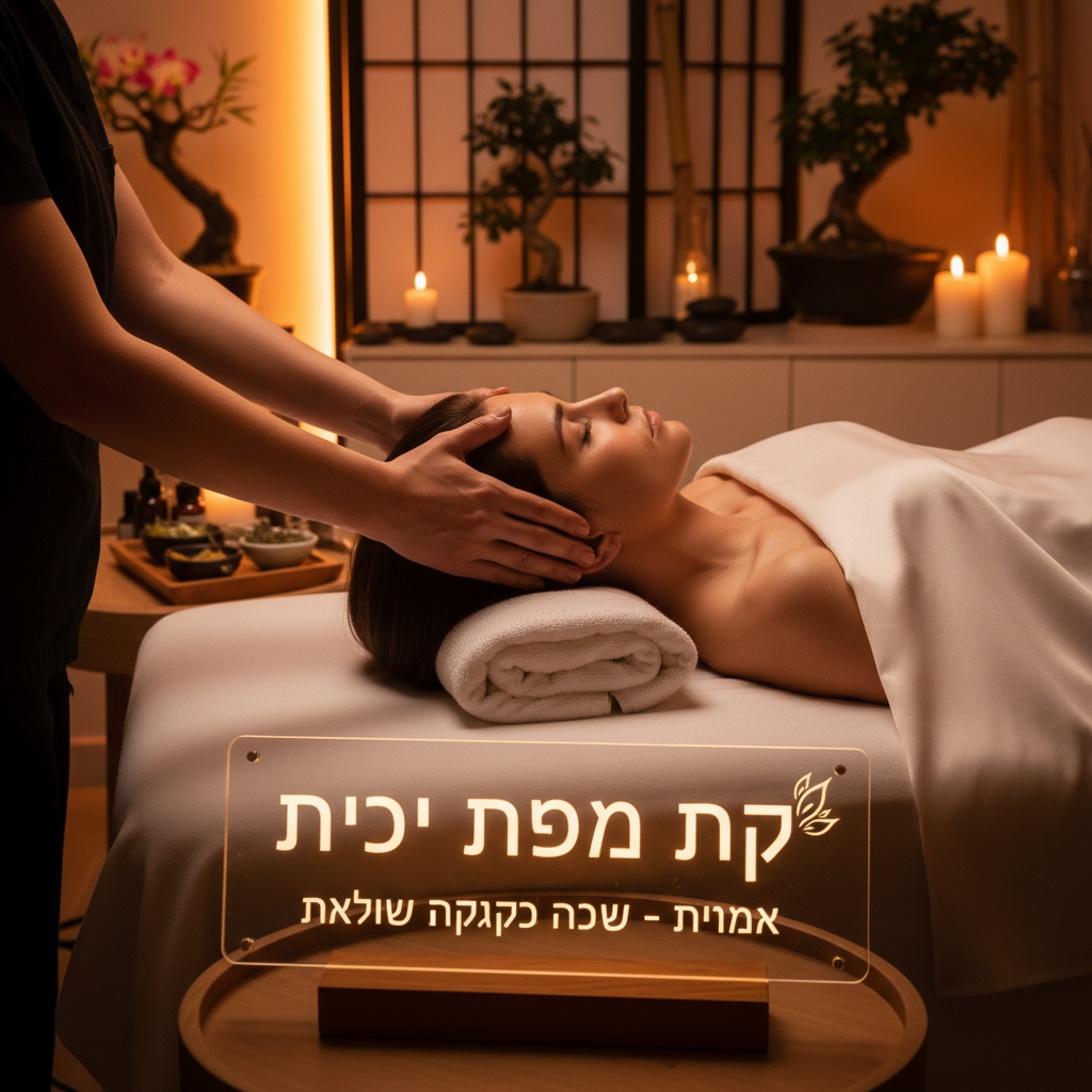 טיפול בספא ראש יפני
