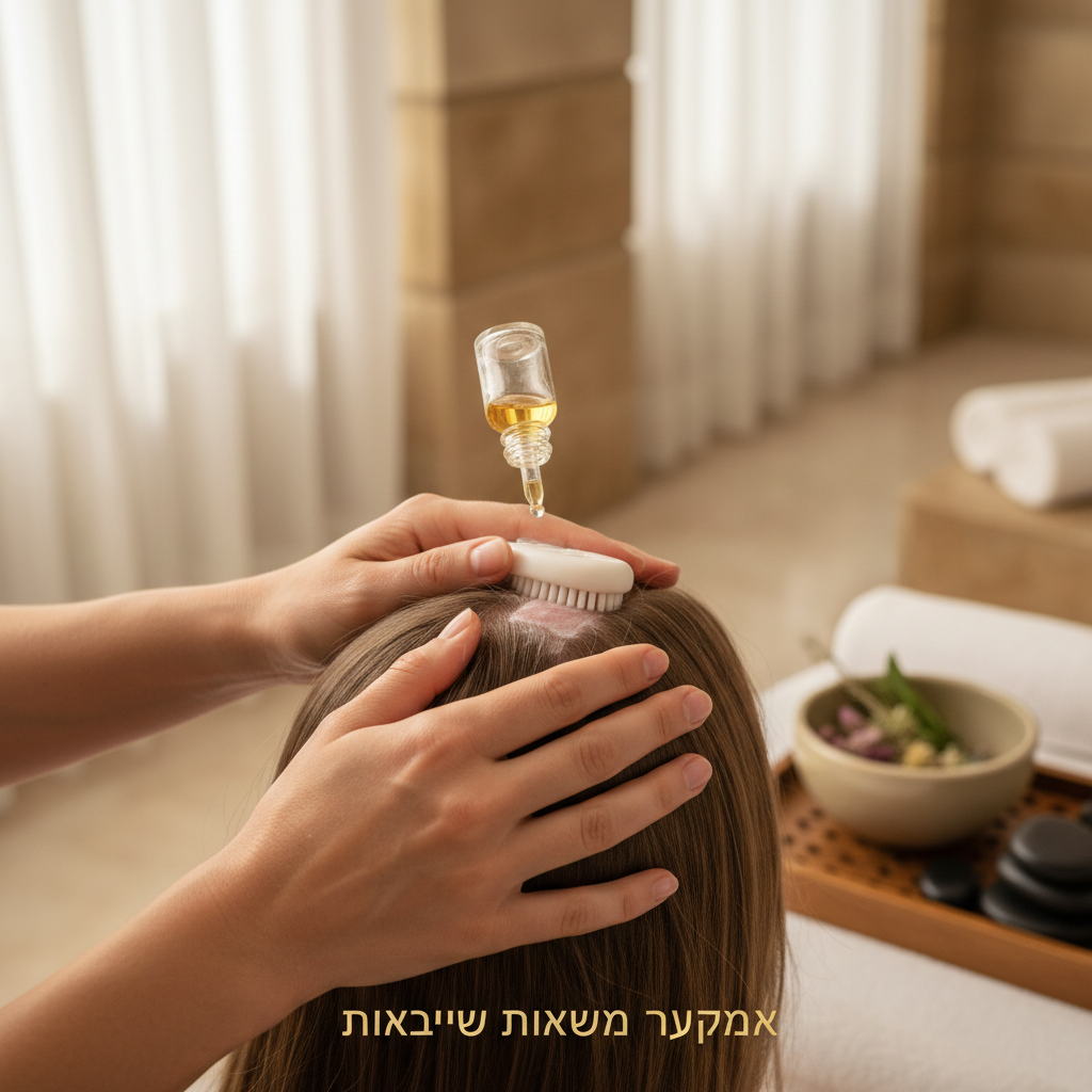 טיפול בקרקפת רגישה