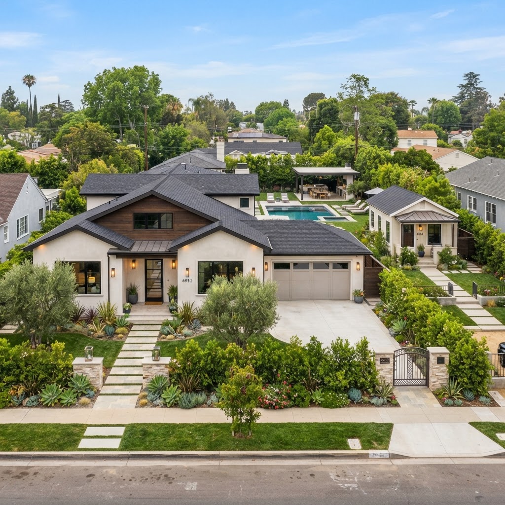 Stunning remodeled resort style house in Los Angeles