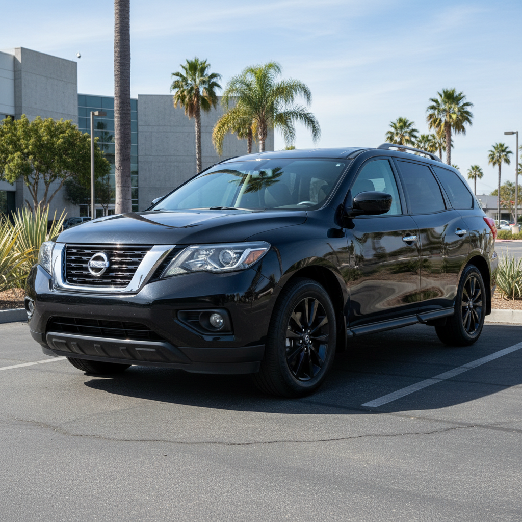 2018 Nissan Pathfinder S – Black on Black – Clean SUV Super 