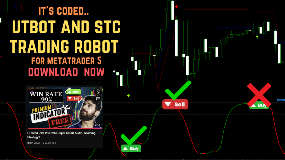 UTBot and STC Trading Robot for MT5