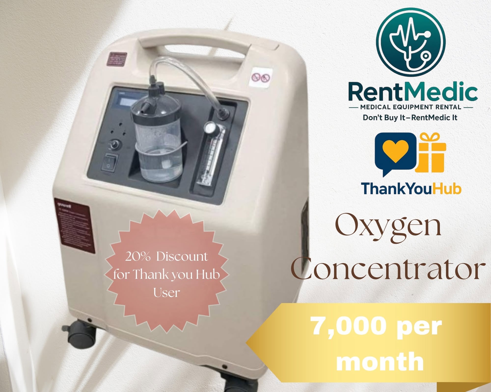 RentMedic - Oxygen Concentrator