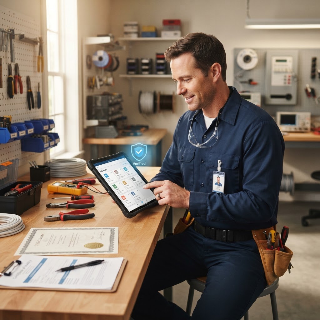 Invisible as a Professional, Visible Only as a Price: The Contractor Lead Problem