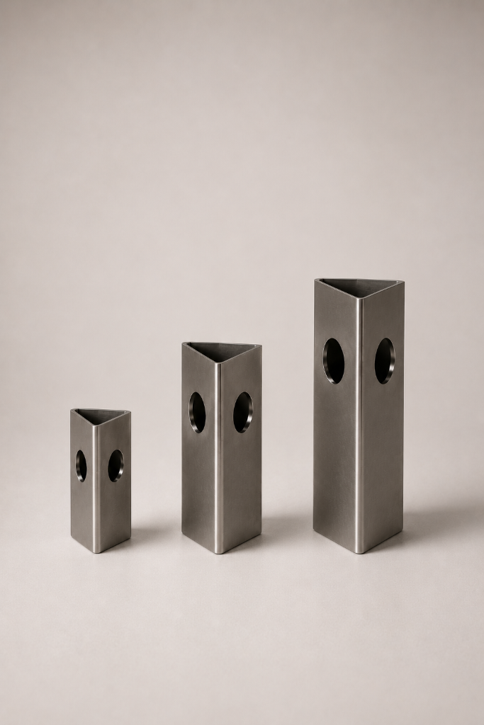 VASE.01 אגרטל פיסולי מנירוסטה — Studio MA REN