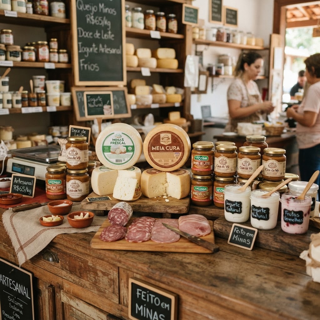 Produtos artesanais da nossa loja
