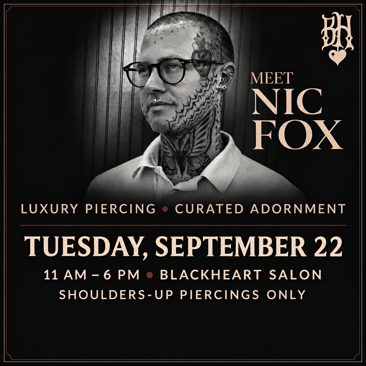 Meet Nic Fox — Luxury Piercing & Curated Adornment, booking now open