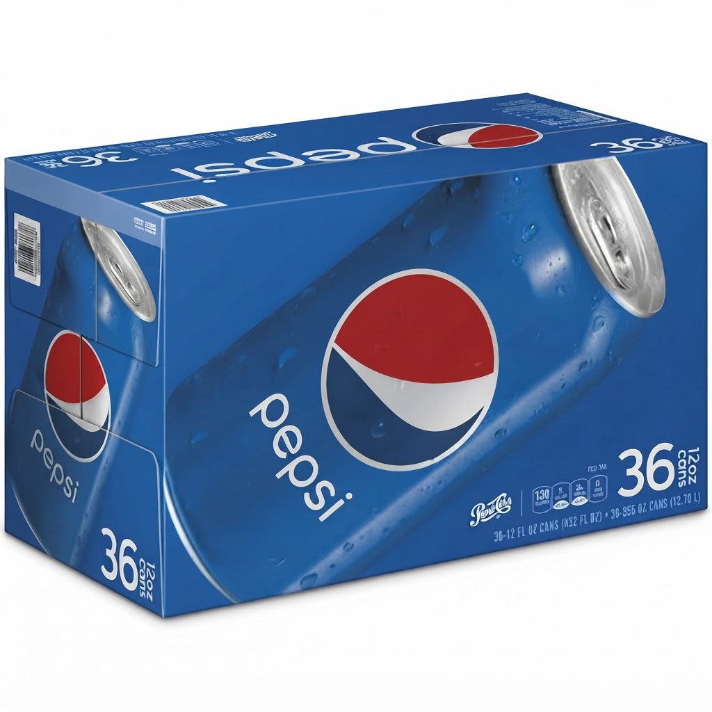 PEPSI COLA CANS 36PK 12OZ - Thumbnail 3