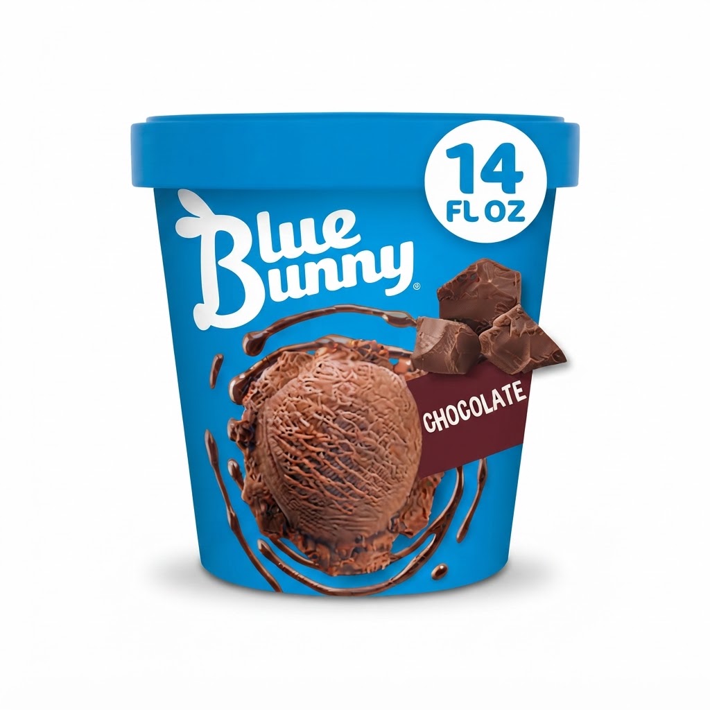 BLUE BUNNY CHOCOLATE 14 FL. OZ