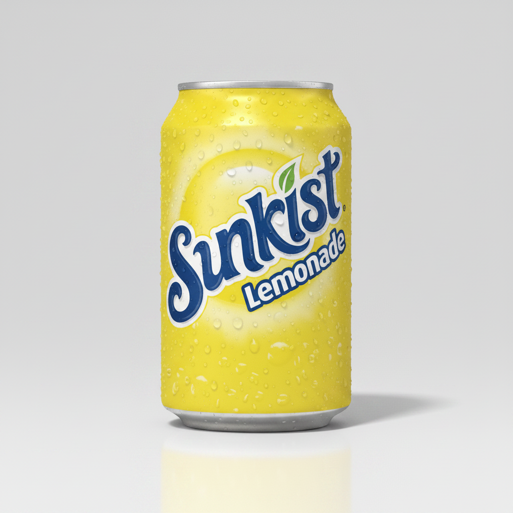 SUNKIST LEMONADE 12OZ - Thumbnail 2