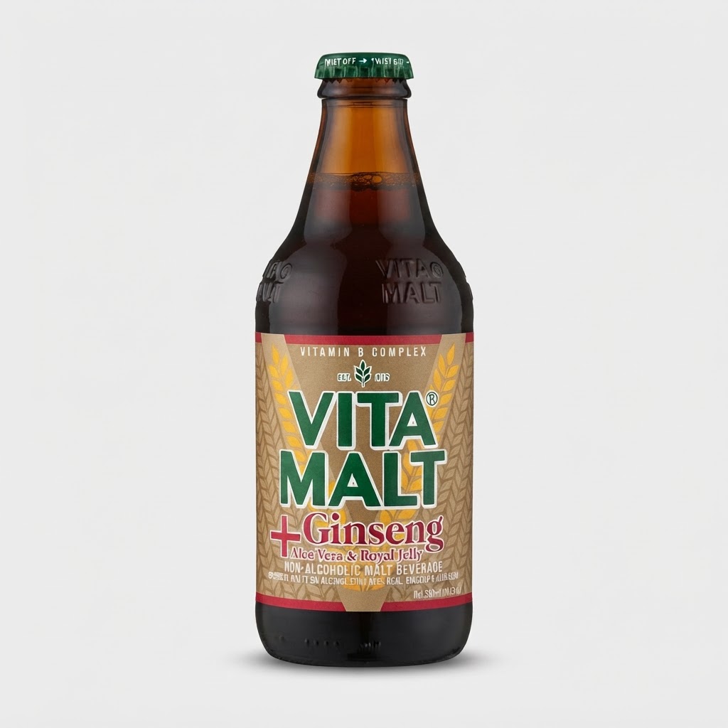 VITAMALT PLUS GINSENG BOTTLE SINGLE (330ML) - Thumbnail 4