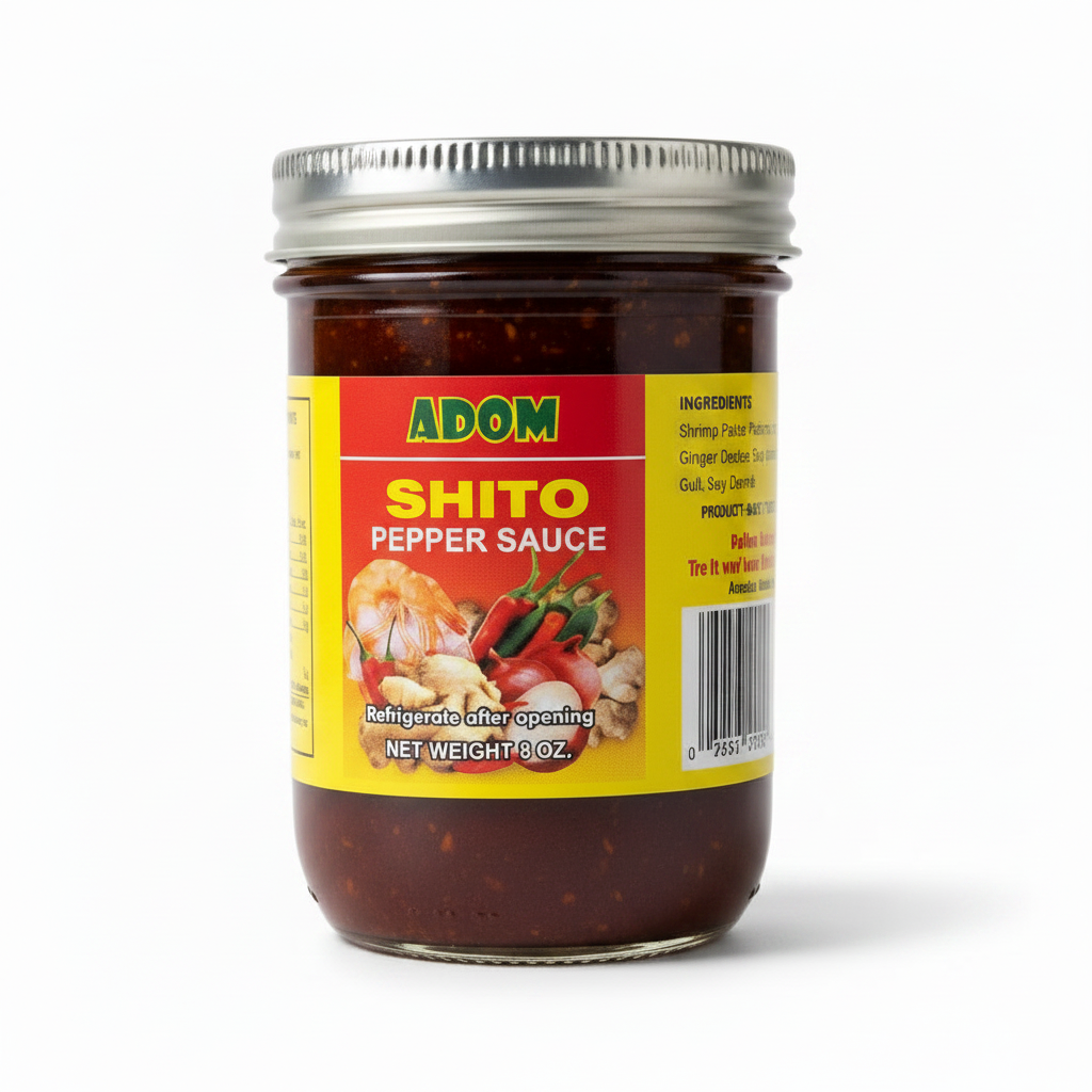 ADOM SHITO PEPPER SAUCE (8OZ) - Thumbnail 4