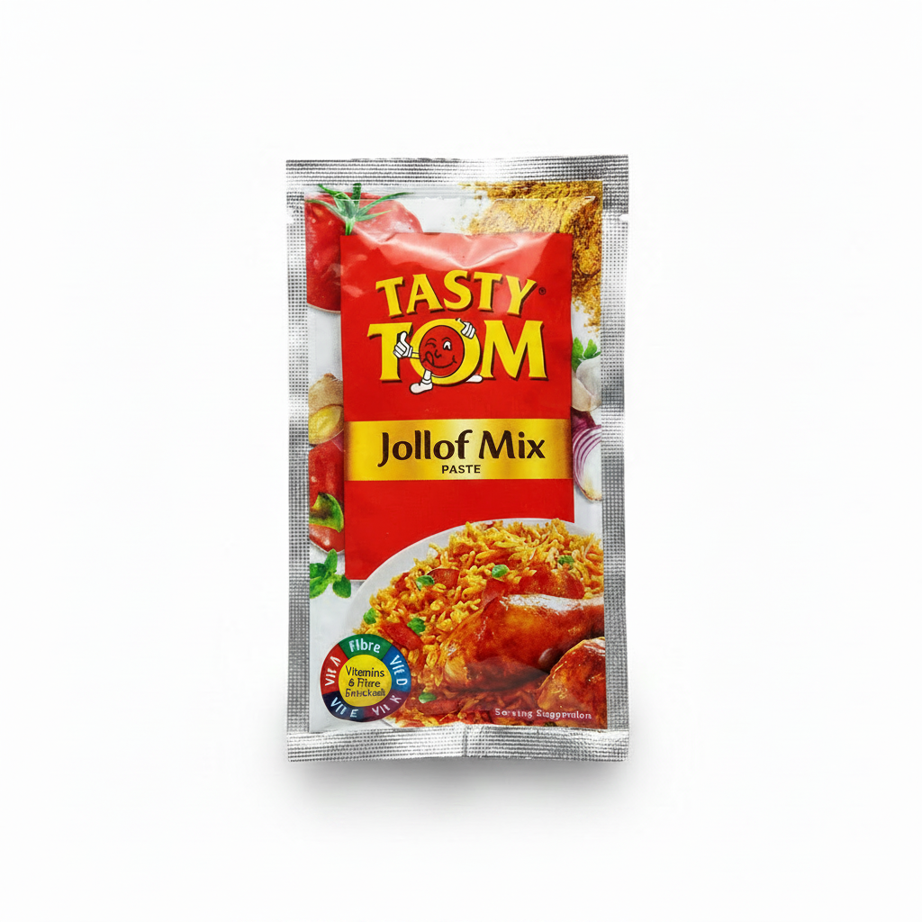 TASTY TOM JOLLOF MIX PASTE SACHET 60G - Thumbnail 2