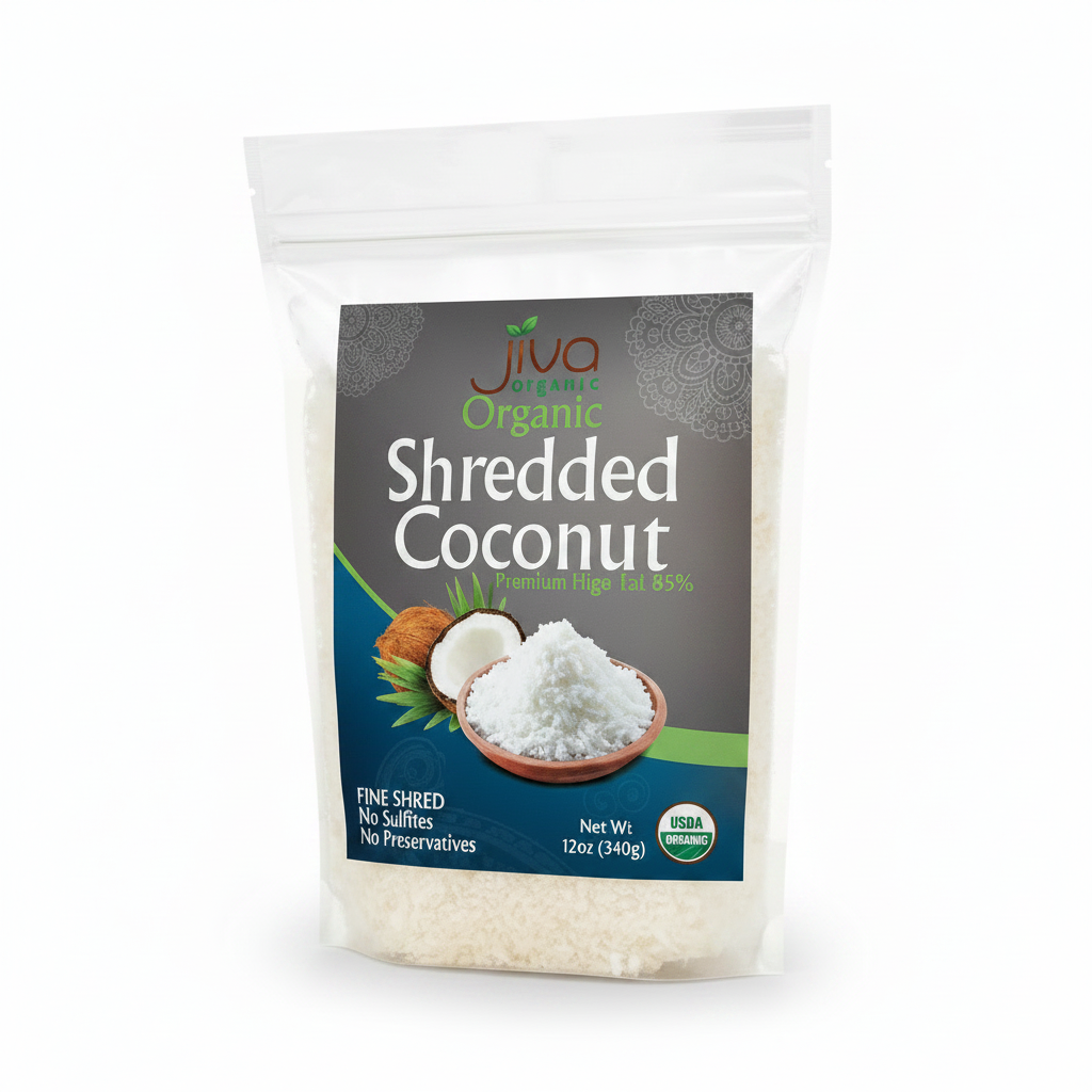 JIVA SHREDDED COCONUT CHIPS 12OZ - Thumbnail 3