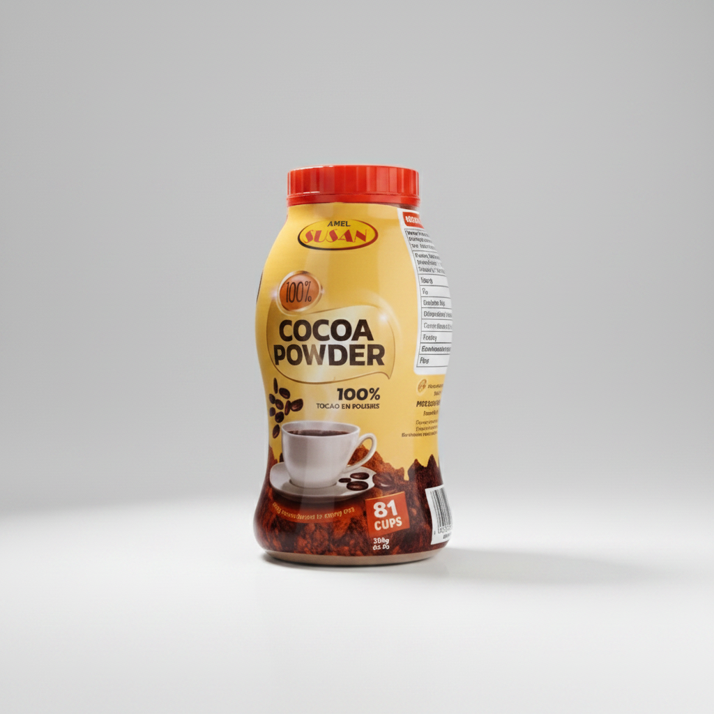 AMEL SUSAN PURE COCOA POWDER DRINK 300G - Thumbnail 3