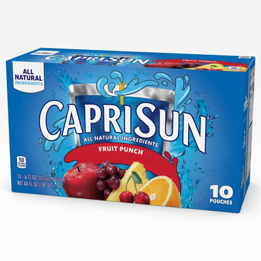 CAPRISUN FRUIT PUNCH (10PK) 6OZ - Thumbnail 4