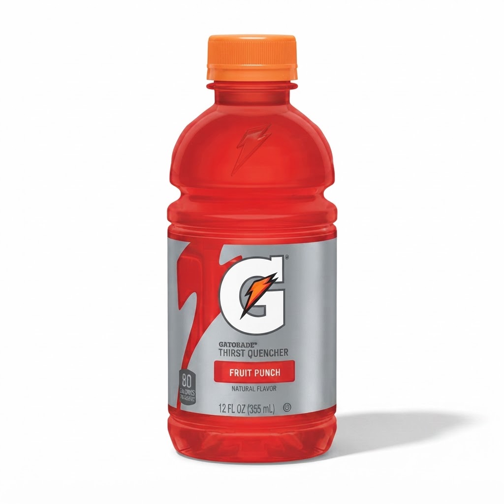 GATORADE FRUIT PUNCH 12OZ