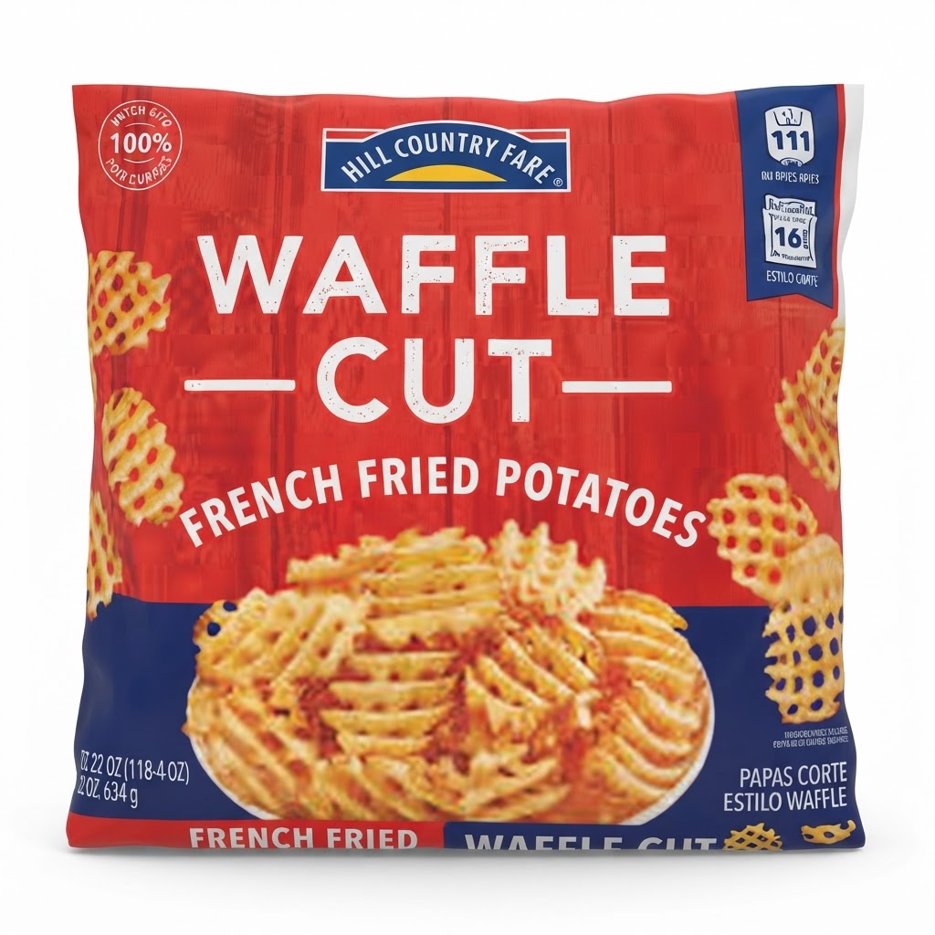 HILL COUNTRY WAFFLE FRIES (22OZ)