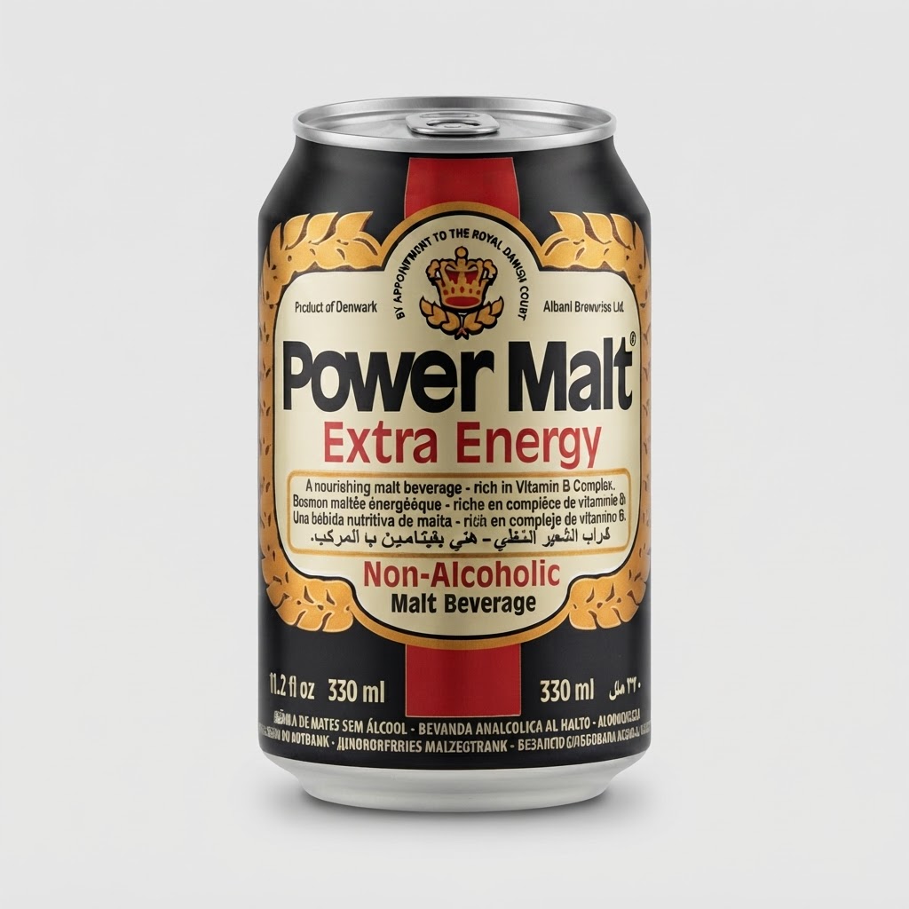 POWER MALT (SINGLE CAN) 330ML - Thumbnail 3