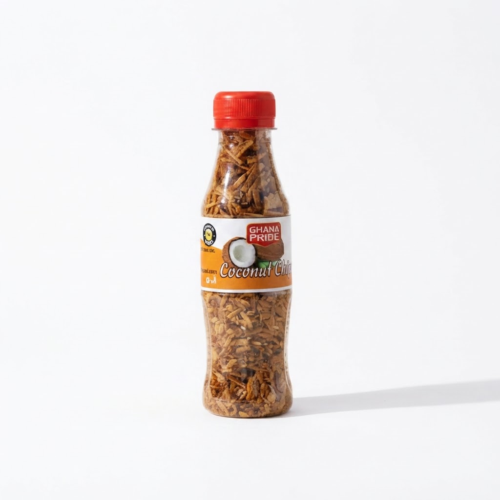 GHANA PRIDE COCONUT CHIPS 454G