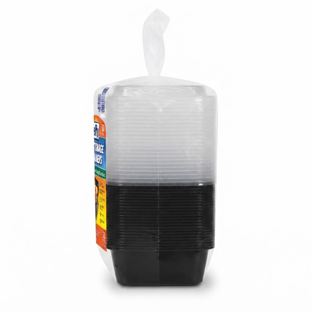 HEFTY FOOD STORAGE TWO COMPARTEMENT 50PCS - Thumbnail 4