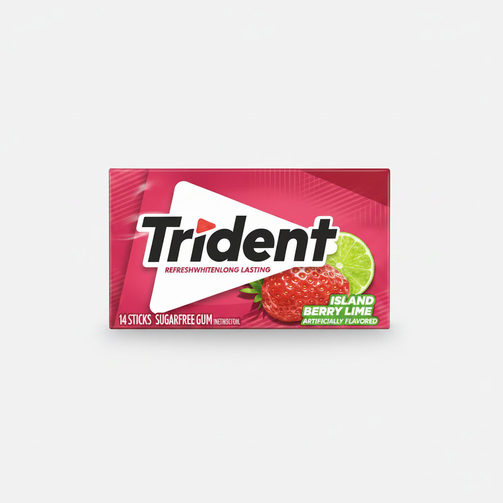 TRIDENT BERRY LIME 14ST - Thumbnail 2