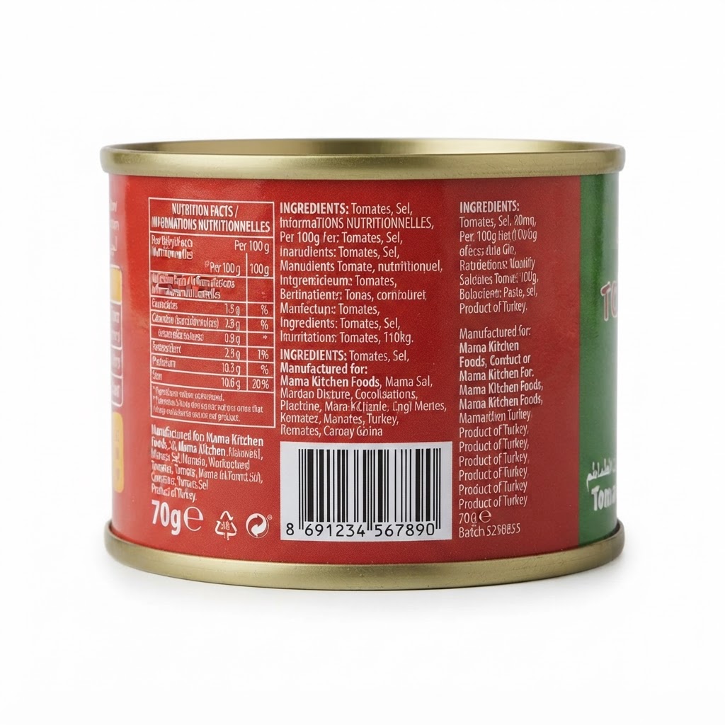 MAMA KITCHEN TOMATO PASTE 70G - Thumbnail 4
