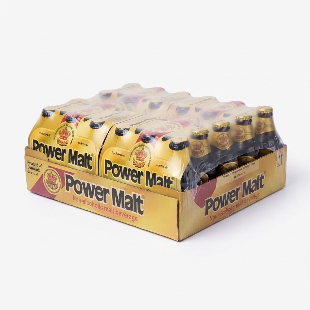 POWER MALT BOTTLE (24PK)24X330ML - Thumbnail 2