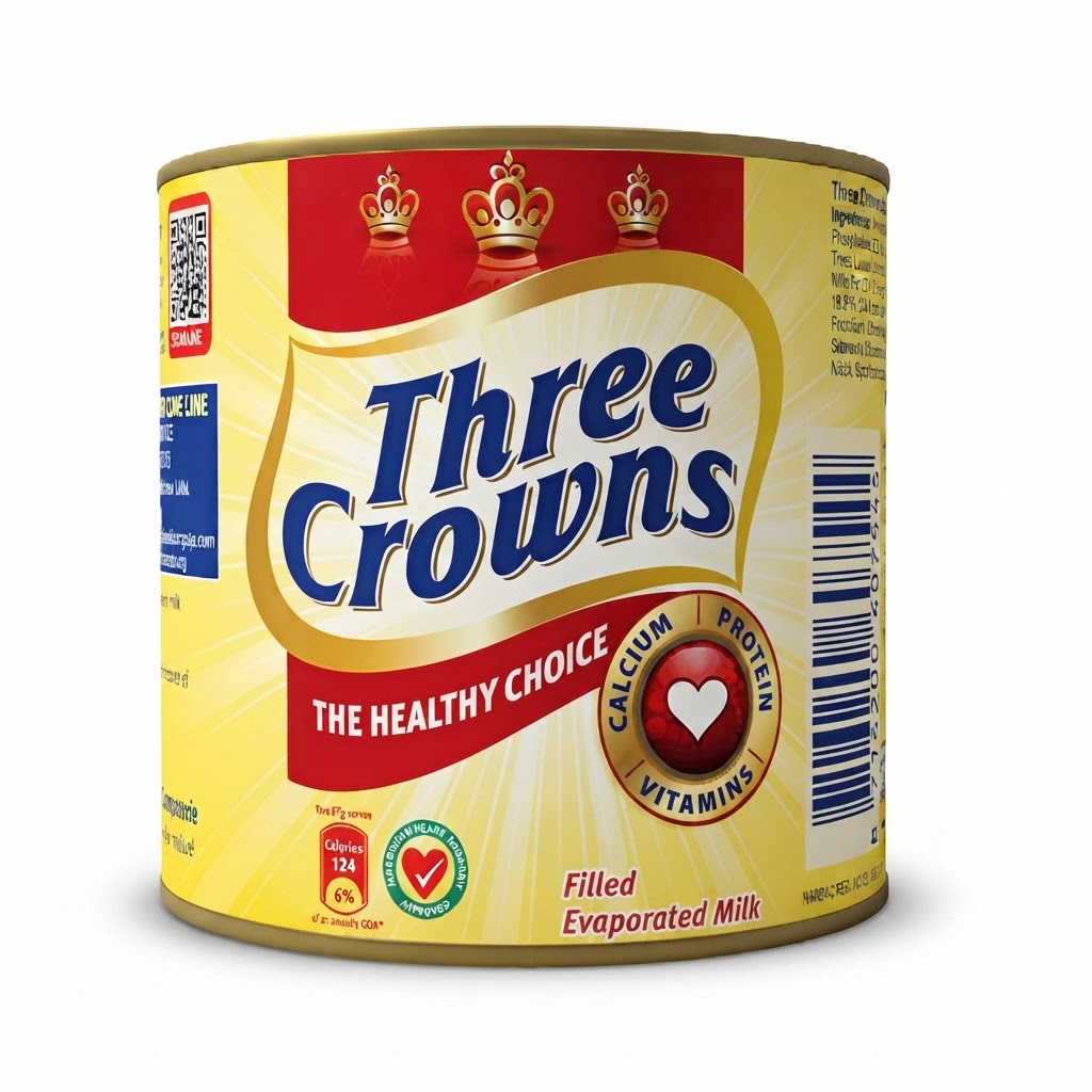 THREE CROWNS EVAPORATED MILK 150G