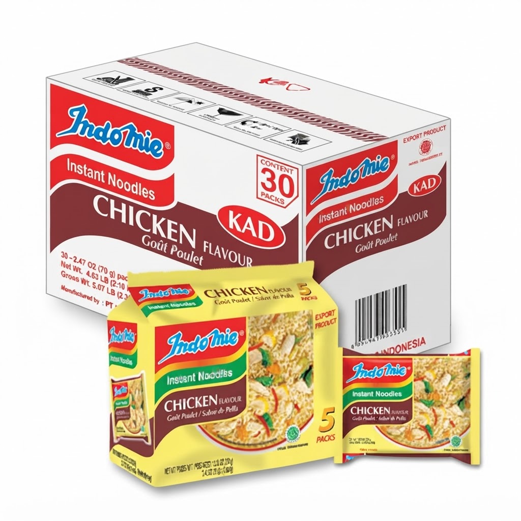 INDONESIA INDOMIE CHICKEN (KAD) (6X5) x 70g