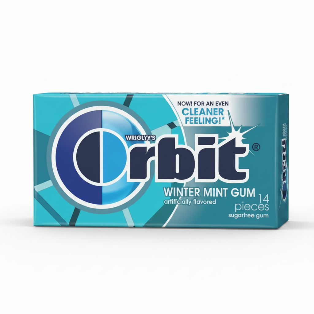 ORBIT WINTERMINT GUM 14PCS - Thumbnail 3