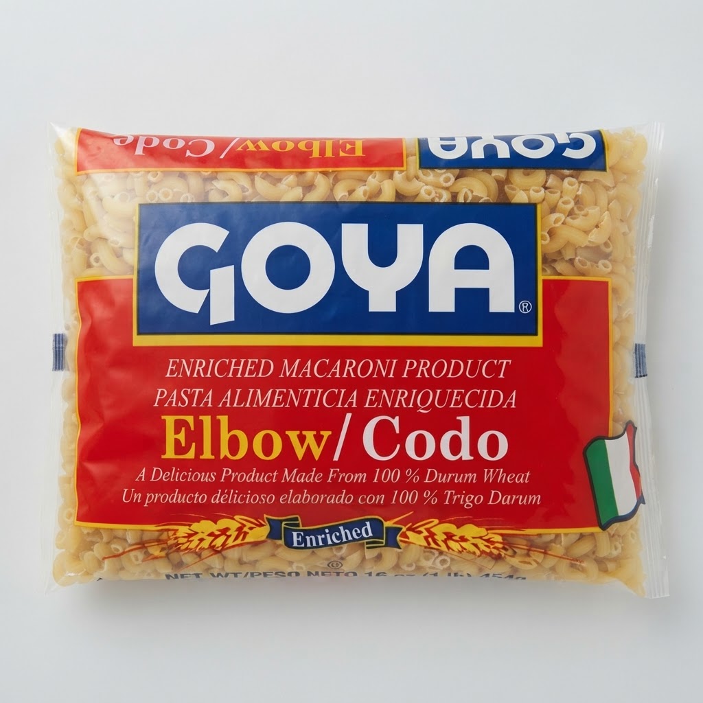 GOYA ELBOW MACARONI PASTA 16OZ - Thumbnail 3