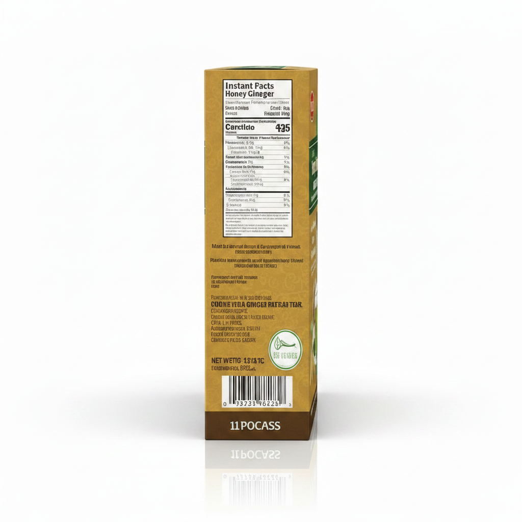 POCAS HONEY GINGER GREEN TEA 18G - Thumbnail 2