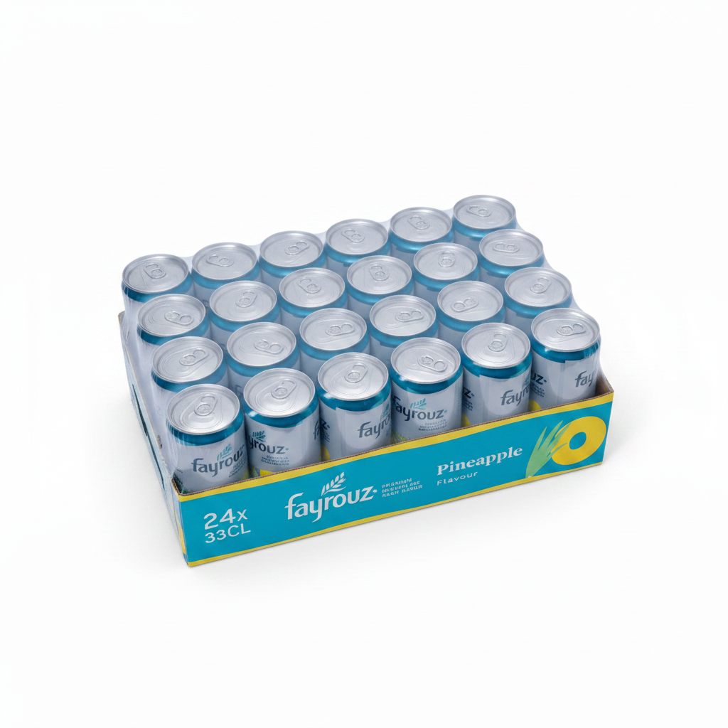 FAYROUZ PINEAPPLE 24PK CAN X 33CL - Thumbnail 4