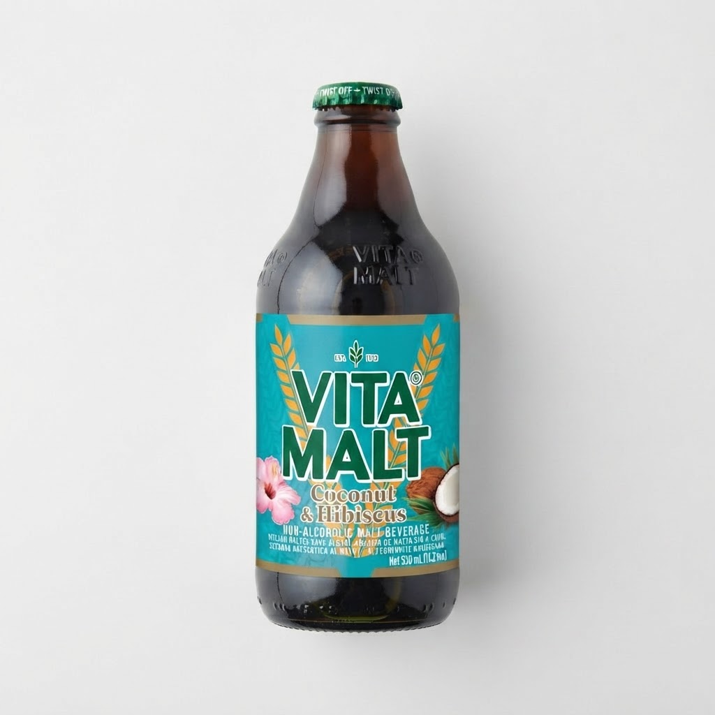 VITAMALT COCONUT & HIB SINGLE BOTTLE 330ML - Thumbnail 2
