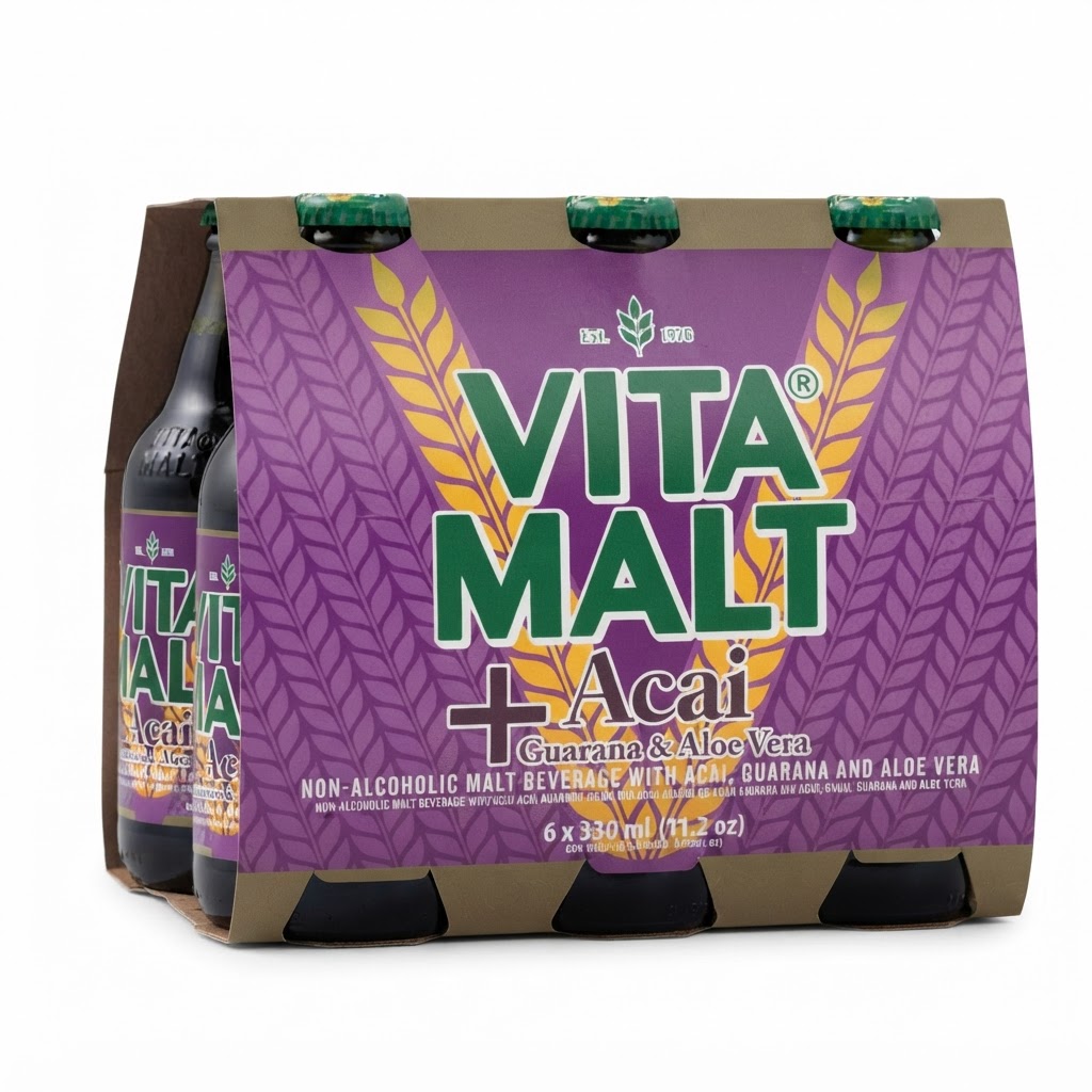 VITAMALT PLUS ACAI (6PK)11.2OZ - Thumbnail 2
