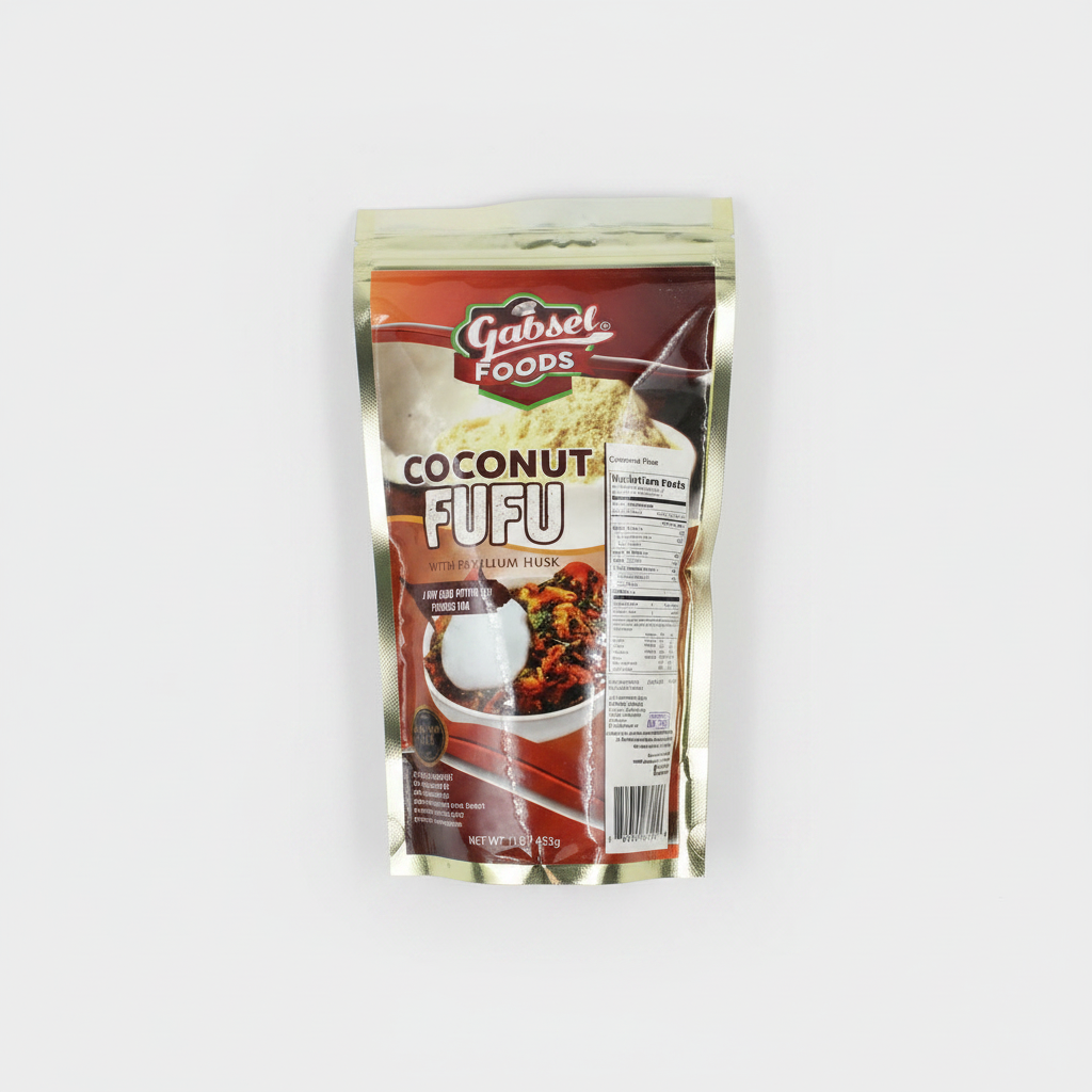 GABSEL COCONUT FUFU 1LB - Thumbnail 3