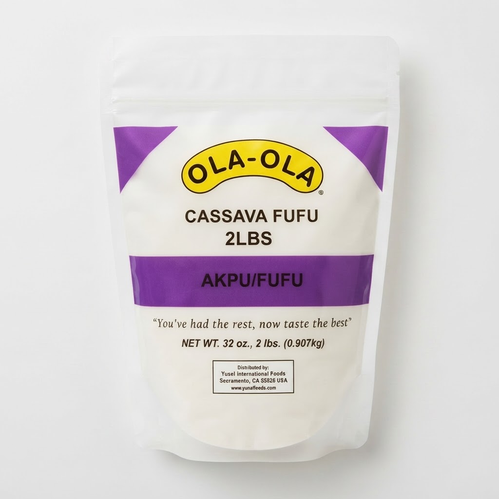 OLA OLA CASAVA FUFU 2LBS - Thumbnail 2