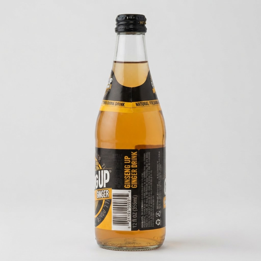GINSENG UP GINGER DRINK 12OZ - Thumbnail 2