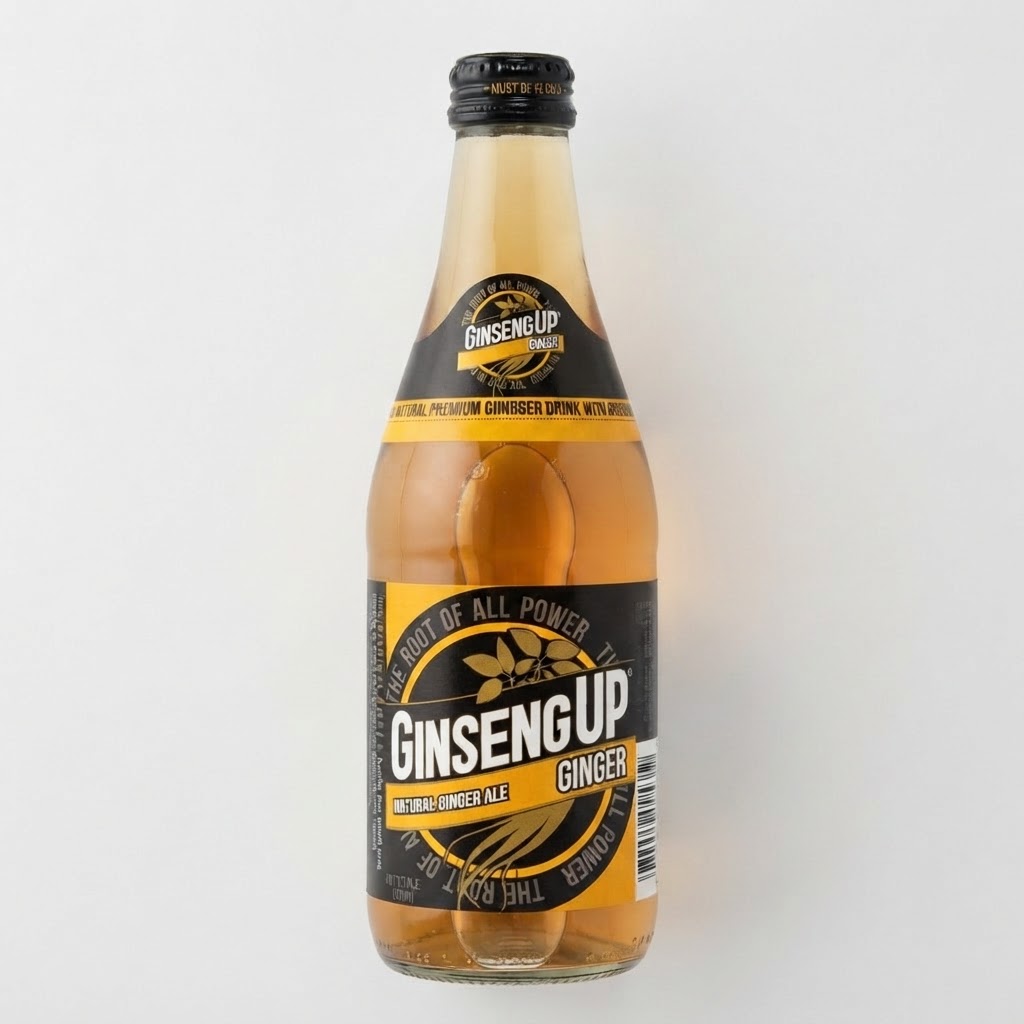 GINSENG UP GINGER DRINK 12OZ - Thumbnail 3